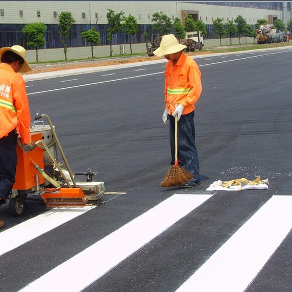 开封开封道路斑马线施工,斑马线划线,道路斑马线