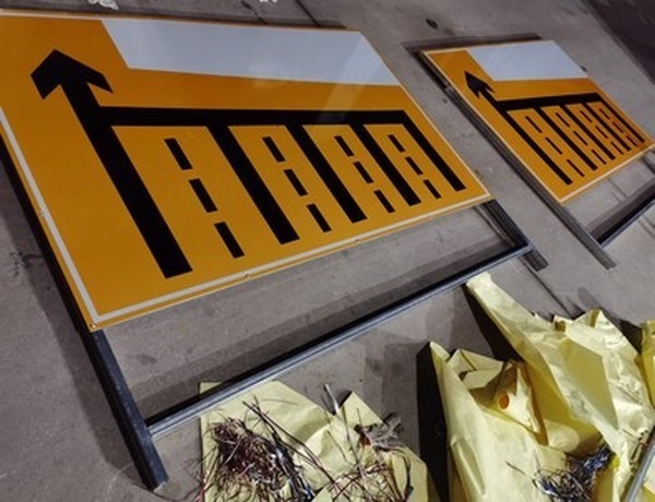 开封开封道路施工标志牌 养护专用标志牌